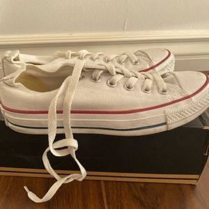 Converse White All Star Low Classic Sneaker